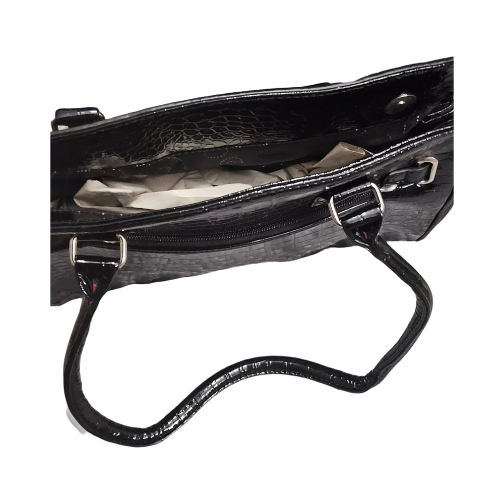 New Elegant Black Handbag 1 shoulder and 1 crossbody